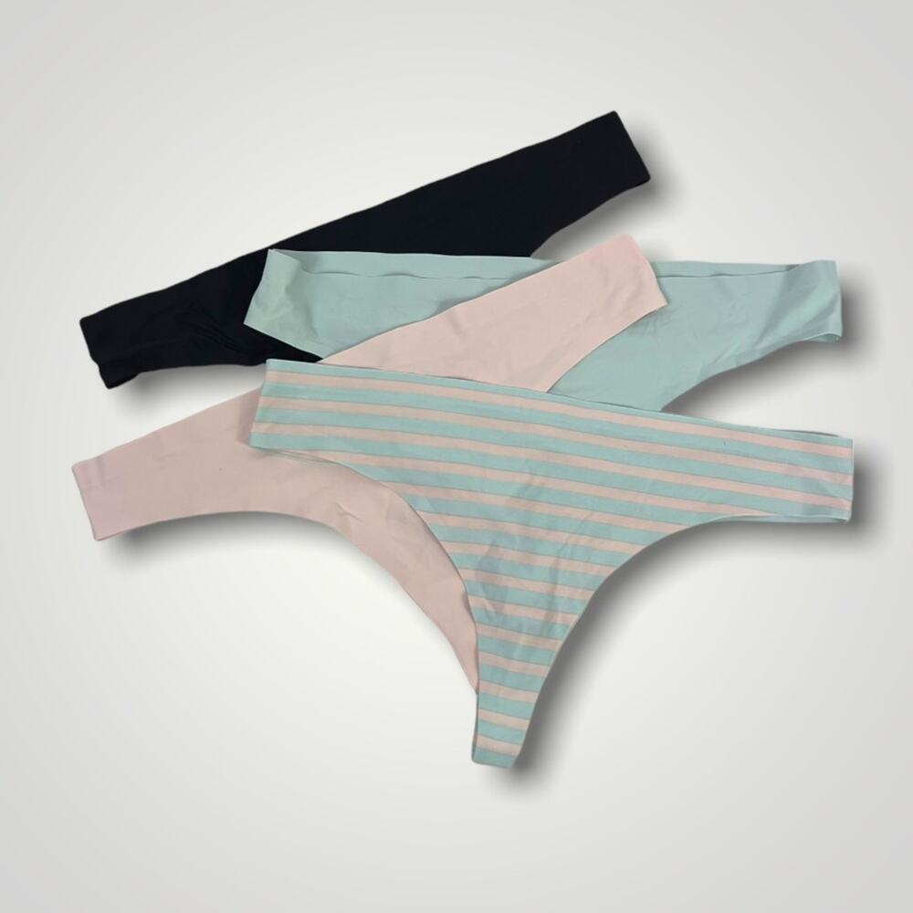 NEW Honeydew Intimates Skinz Thong 4-Pack